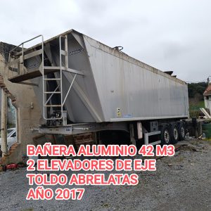 BAÑERA ALUMINIO MARCA GRANALU 3 EJES 42M3